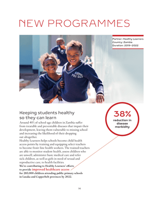 Cartier Philanthropy Annual Report 2019-2020