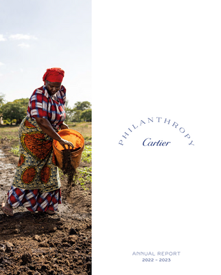 Cartier Philanthropy Annual Report 2022 2023